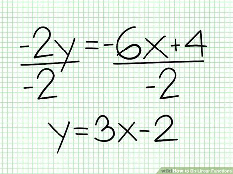 How To Do Linear Functions 8 Steps With Pictures Wikihow Life