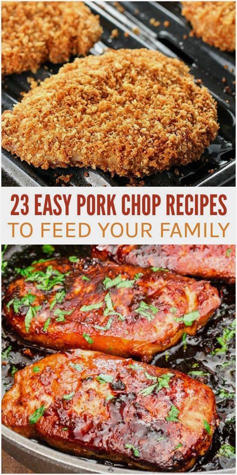 11 perfect pork chop recipes to get you lickin' your chops. Pin by yevplov.dima on Food in 2020 | Easy pork chop ...