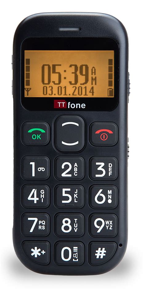 Ttfone Jupiter Tt800 Big Button Easy Senior Sim Free Unlocked Mobile