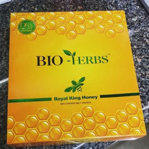 Bio Herbs Royal King Honey 10g X 30 Sachets Skin Care Eczane