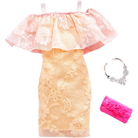 barbie the look lace dress doll