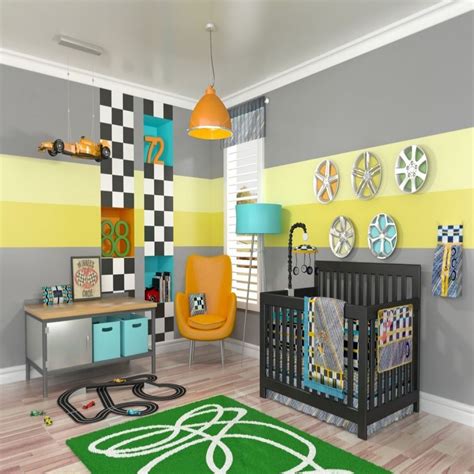 Set includes meshes and recolours. Race Car themed Bedroom - Interior Bedroom Paint Colors ...