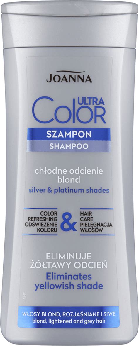 JOANNA, Ultra Color, szampon do włosów blond, rozjaśnianych i siwych