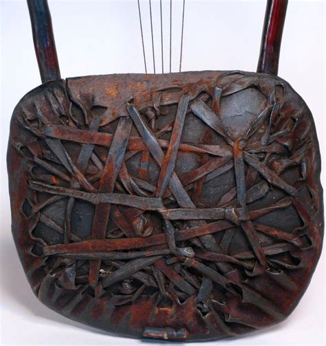 vintage ethiopian krar tribal musical instrument for sale at 1stdibs
