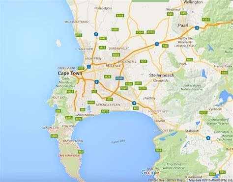 Taking you all of cape town's top attractions! Cape Town Map • SassyZenGirl
