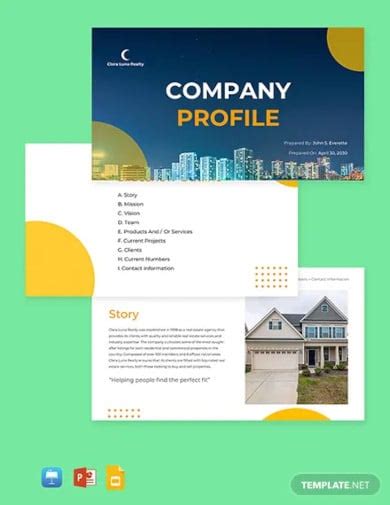 12 Agency Profile Templates In Pdf Word