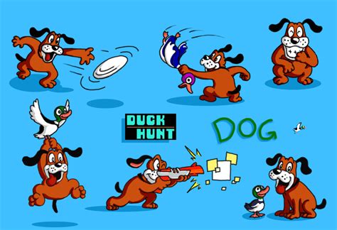 Duck Hunt Dog Ssb Colored By Mattdog1000000 On Deviantart