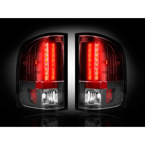 Chevy Silverado 25003500 Red Led Tail Lights Recon 264175rd
