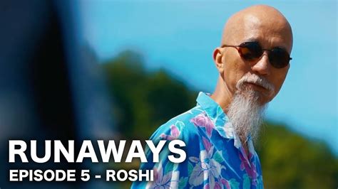 A bunch of asian actors with foot long black spikes throwing lazer balls at. Dragon Ball: Runaways - Episode 5 - Roshi [Live Action Web ...