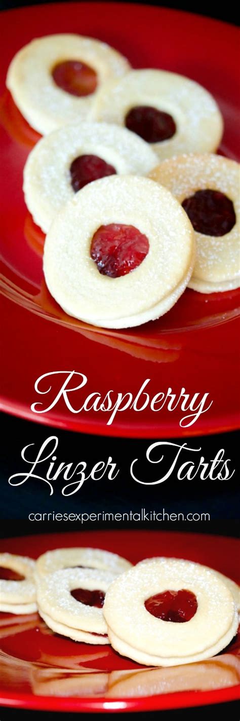 Raspberry Linzer Tarts Recipe Holiday Baking Diy Food Recipes