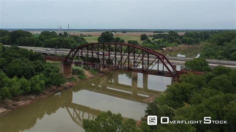 Overflightstock Bridges Across The Brazos River Brazos County