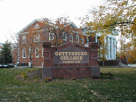 Filegettysburg College Sign Wikimedia Commons