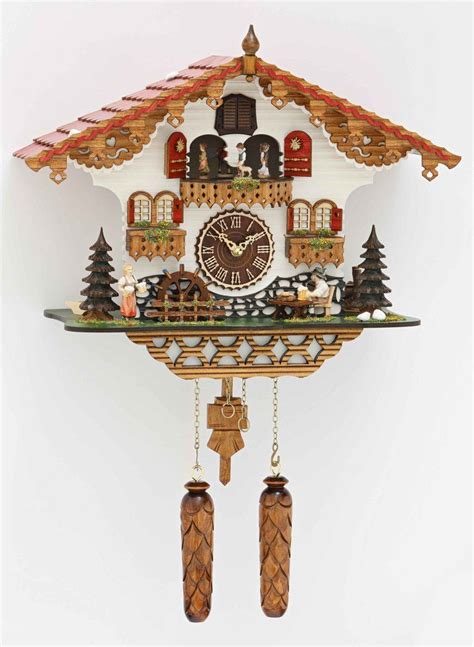 This Intricately Crafted Quartz Powered Cuckoo Clock Is Made By