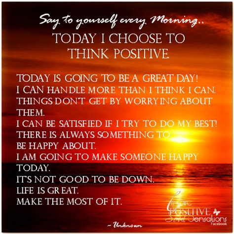 Soulfully Grateful Say To Yourself Every Morningtoday I Choose To