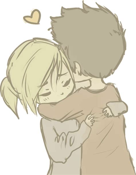 Anime Girl Boy Hugging Png Background Image Png Arts