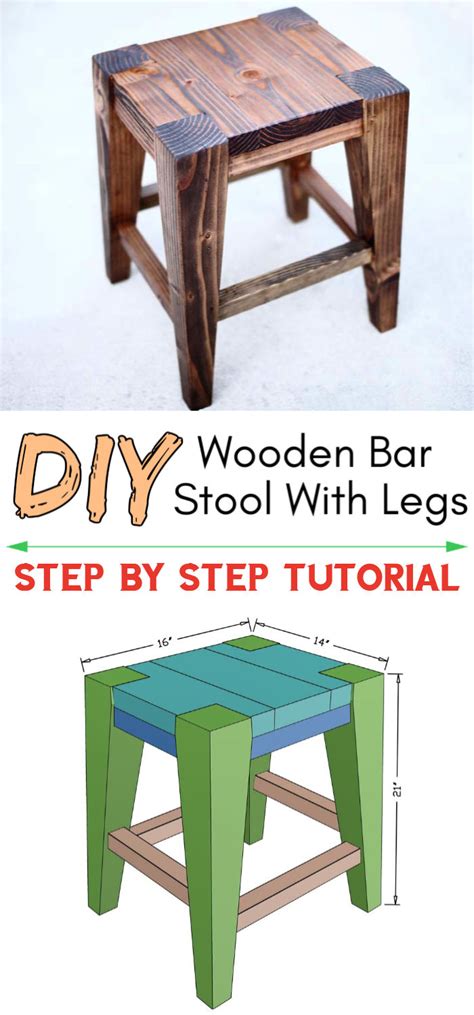 These 13 innovative diy bar stools could help find the right seating arrangement for your indoor or outdoor bars. 10 Free Bar Stool Plans - Step by Step Tutorial - DIY Old ...