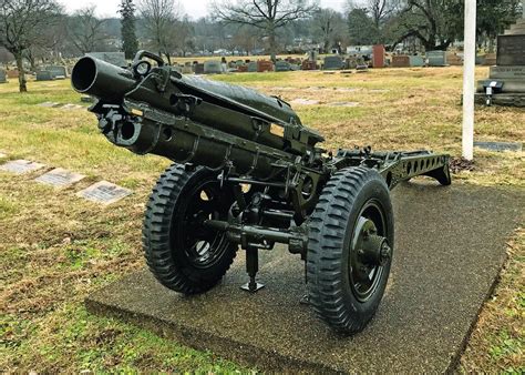 Cemetery Cannon Gets Refurbished Wwii Era Artillery Piece Restored By