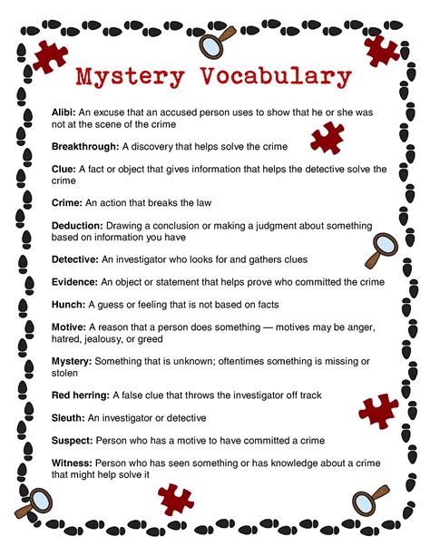 Investigating The Mystery Genre Teaching Mystery