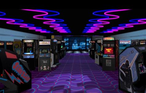 This 80s Themed Arcade At My Mall Nostalgic Pictures Arcade Retro