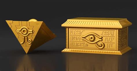 Yu Gi Oh Gold Sarcophagus For The Ultimagear Millennium Puzzle Kit Is