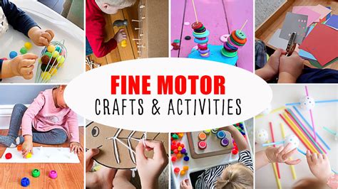 100 Fine Motor Activities For Kids Happy Toddler Playtime