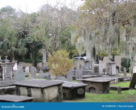 A Peaceful and Serene Eternal Resting Place Stock Image - Image of