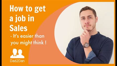 How to get a sales rep job - YouTube