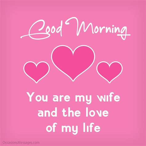 Best 60 Romantic Good Morning Messages For Wife