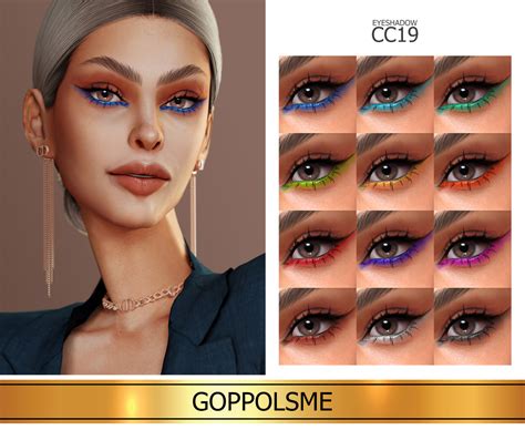 Goppols Me Gpme Gold Eyeshadow Cc 19 Download At Goppolsme