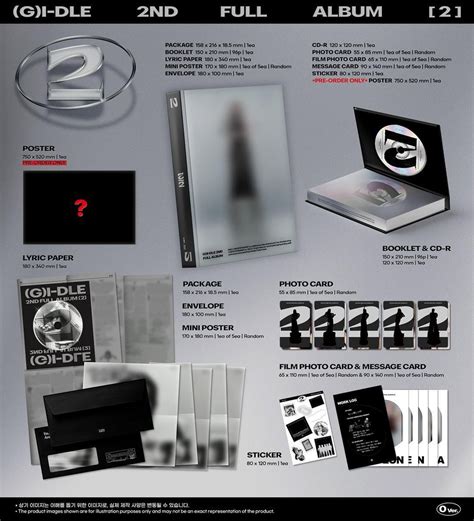Gi Dle The 2nd Full Album 2 Album Packaging Preview Rkpop