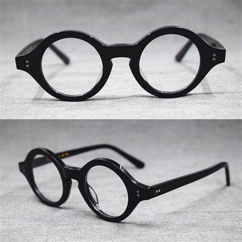 Vintage Acetate Tortoise Spring Hinges Eyeglass Frames Rectangle Full Rim Myopia Rx Able Glasses