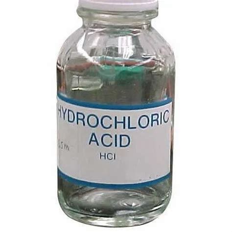 Hydrochloric Acid Hcl Cas No 7647 01 0 Liquid At Best Price In Vadodara