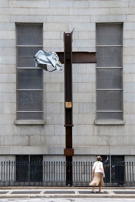 The Cross At Ground Zero Photographic Prints By Louis Galli Redbubble