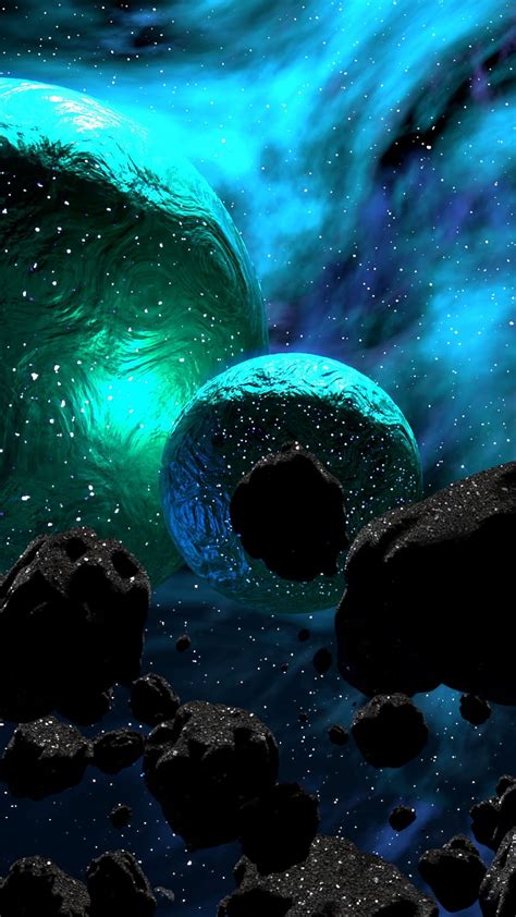 Planets Asteroids Space Nebula 1350x2400 Hd Phone Wallpaper Pxfuel