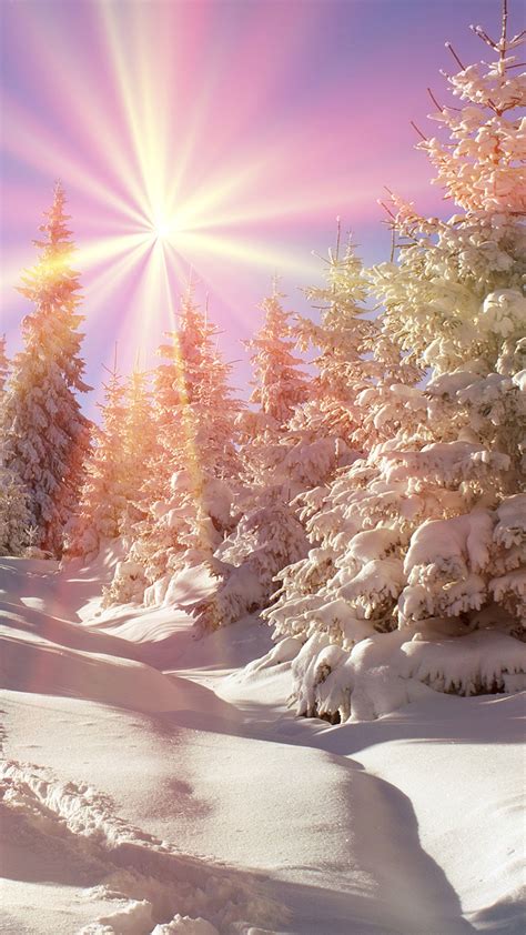 Красивые картинки с зимой скачать бесплатно на заставку телефона 38 фото