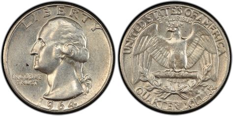 Images Of Washington Quarter 1964 25c Ddr Fs 801 Pcgs Coinfacts