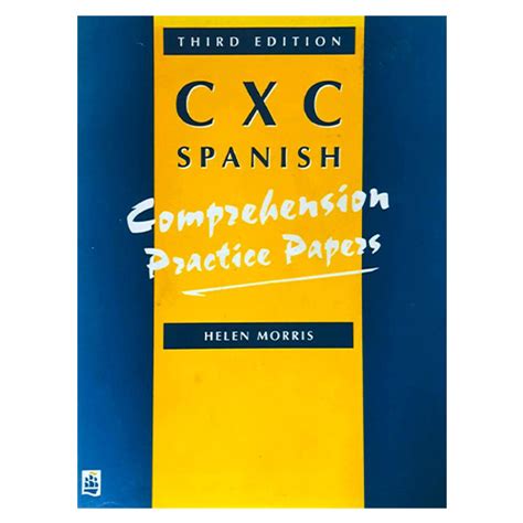 Cxc Spanish Comprehension Practice Papers Charrans Chaguanas