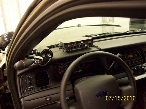 Sheriff Crown Vic Dash Area We Installed A Kustom Signals Flickr