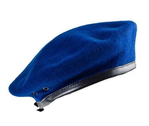 Genuine German Army Beret Blue Blue Apparel Headwear Berets