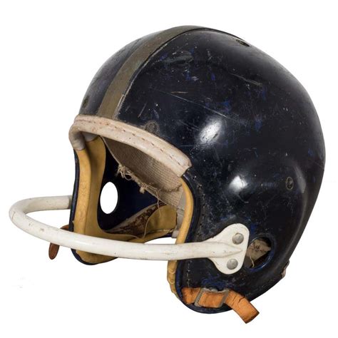 Vintage Football Helmet Circa 1950 At 1stdibs Old Football Helmets