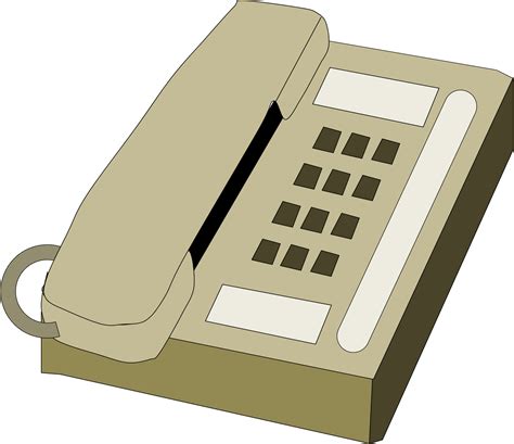 Telephone Clip Art Phone Clipart Image 6 3 Wikiclipar