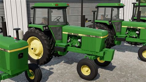 Fs22 John Deere 40 Series V10 Fs 22 Tractors Mod Download