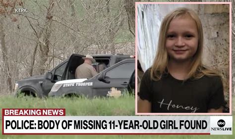 Body Of Missing Year Old Girl Found After Arrest Of Dad S Pal