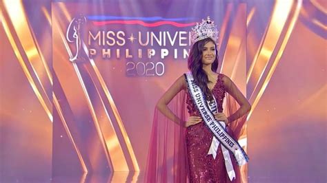 Iloilo Bet Rabiya Mateo Is Miss Universe Philippines 2020 Gma News Online
