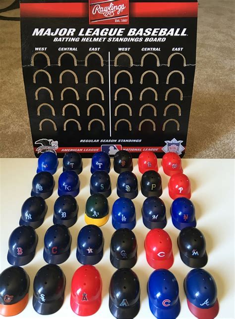 These are the things we could not live without. 30 Mini Baseball Helmets To Track the MLB Standings ...