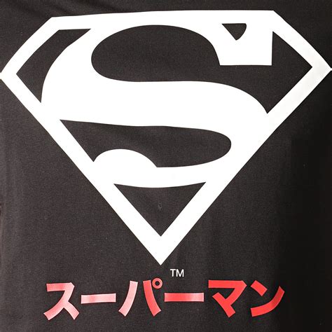 Dc Comics Tee Shirt Superman Japan Noir