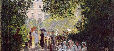 Claude Monet The Parc Monceau Detail 1878 Courtesy Of The