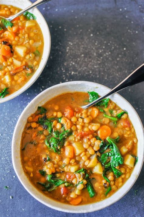 Mediterranean Lentil Soup Recipe Vegan Lentil Soup Lentil Soup