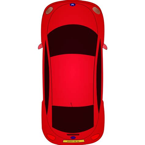 Red Car Vector Art Free Svg