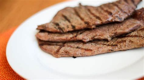 Sirloin steak is a naturally tender cut of beef, so choose marinade ingredients with an eye toward seasoning rather than. Thin Sliced Grilled Steaks | Recipe (With images) | How to ...